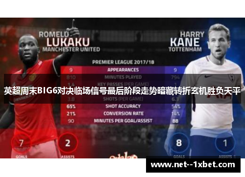 英超周末BIG6对决临场信号最后阶段走势暗藏转折玄机胜负天平